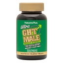 NaturesPlus Ultra GHT Male Extended Release Bilayer Tablets - 90 χορτοφαγικά συμπληρώματα - Μέγιστη δύναμη Φυσική τεστοστερόνη & ανθρώπινη αυξητική ορμόνη Boost-Gluten-Free - 30 Σερβιέτες