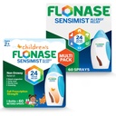 Flonase Sensimist Alerjiler Yetişkinler ve Çocuklar için Nasal Kombine - 120 Kombine Toplam (2 Şişeler her biri)