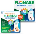 Flonase Sensimist Allergy Relief Nasal Spray για ενήλικες και παιδιά - 120 Sprays Σύνολο (2 μπουκάλια 60 sprays το καθένα)