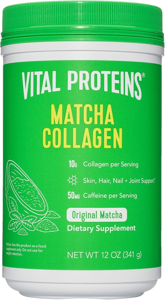ΦΥΣΙΚΑ ΠΡΟΤΕΙΝΑ Matcha Collagen, 12 OZ