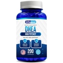 DHEA 100 mg 200 Capsules - 200 Günlük DHEA Capsules - Erkekler ve Kadınlar için Hormon Dengesi ve Enerji Seviyeleri Yardım
