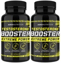Erkekler için testosteron ATM - Boyy Goat Weed & Tongkat Ali - Muscle Builder Enlargement Pills - Doğal Test ATM Artan Arzu, Enerji, Stamina, Libido (2 PACK)