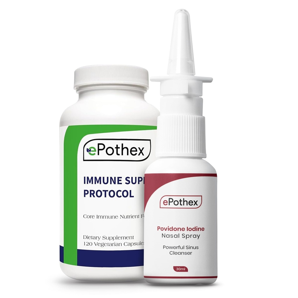 Immune Response Recovery Sche - Immune Support Protokolü - %1 Povidone Iodine Nasal Spray
