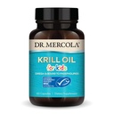 Çocuklar için Dr. Mercola Krill Oil - 320 mg Krill Oil - MSC Onaylandı - Beyin ve Vücut Gelişimi - Abspholipid Form - Non-GMO, Gluten-Free & Soy-Free - 60 Capsules