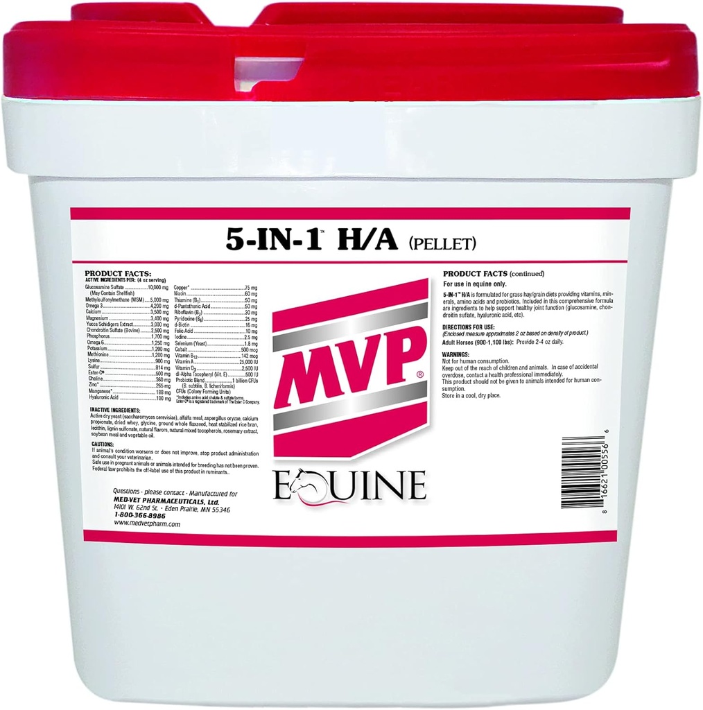 5-σε-1 H/A (20lb) Όλα σε μία υποστήριξη για τα άλογα.