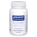 Pure Encapsulations B6 Complex - Υποστηρίζει το νευρικό σύστημα & την υγεία του εγκεφάλου * - Περιλαμβάνει βιταμίνες Β - Περιέχει εμπλουτισμένη βιταμίνη Β6 - Μη ΓΤΟ & Χωρίς γλουτένη - 60 κάψουλες
