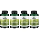 Swanson Sweet Wormwood - GI Gut Health, Microbial Balance & Digestive Health Support - Herbal Supplement with Artemisinin - (90 Capsules, 425 mg Her) 4 Packs