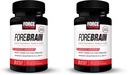 Forebrain Nootropic Brain συμπλήρωμα για τη βελτίωση της μνήμης, την ενίσχυση της εστίασης, την αύξηση της ψυχικής ενέργειας, και την υποστήριξη της υγείας του εγκεφάλου με καφεΐνη, Bacopa, και Huperzine A, παράγοντα δύναμης, 30 κάψουλες (πακέτο του 2)