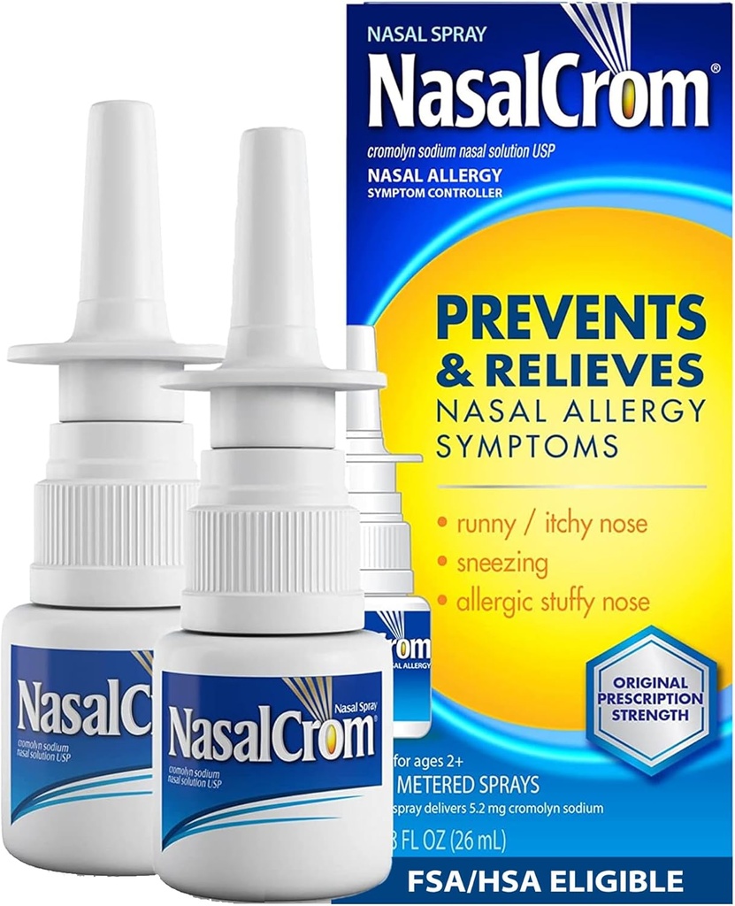 NasalCrom Nasινικό σπρέι Αλλεργικό Symptom Controller 