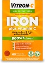 Vitron-C Yüksek Potency Iron Supplement ile 125 mg Vitamin C, 60 Kont