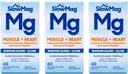 Slow-Mag Magnezyum Chloride withdis, Tabletler, 60 Tabletler (Pack of 3) Fxi &Ui