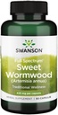 Swanson Sweet Wormwood - GI Gut Health, Microbial Balance & Digestive Health Support - Herbal Supplement with Artemisinin - (90 Capsules, 425 mg Her)