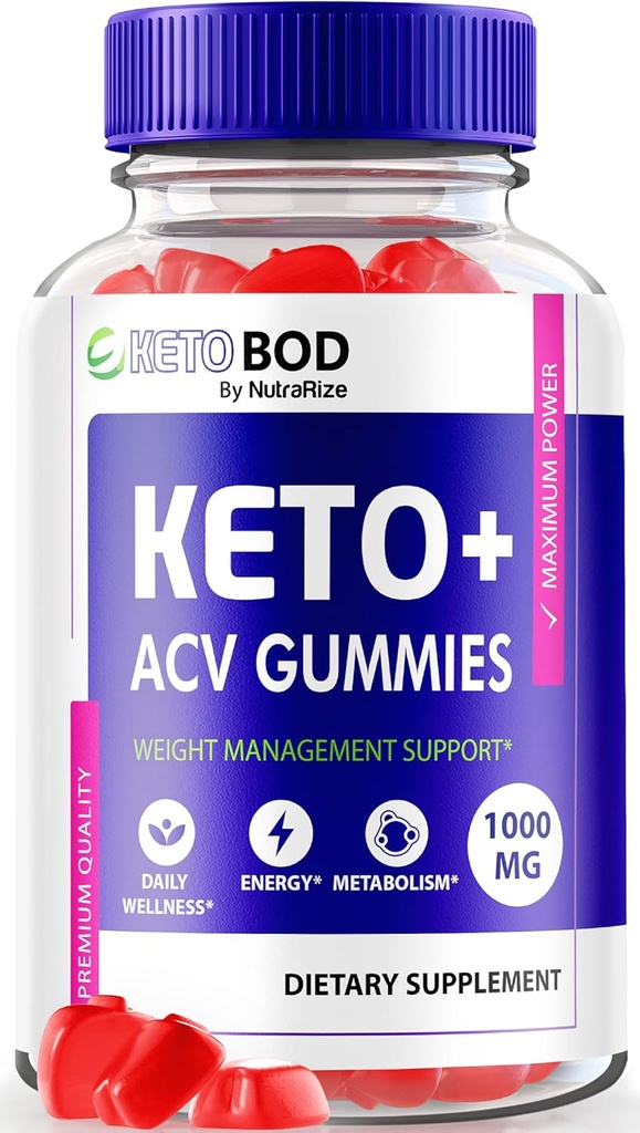 NutraRize KetoBod Keto ACV Gummies, Keto BOD Keto + ACV, Ketobodz Apple Cider Vinegar, KetobodACV 1000MG, Keto Body Plus ACV Gummy, Resmi Ketobodketo Yorumlar (60 Gummies)