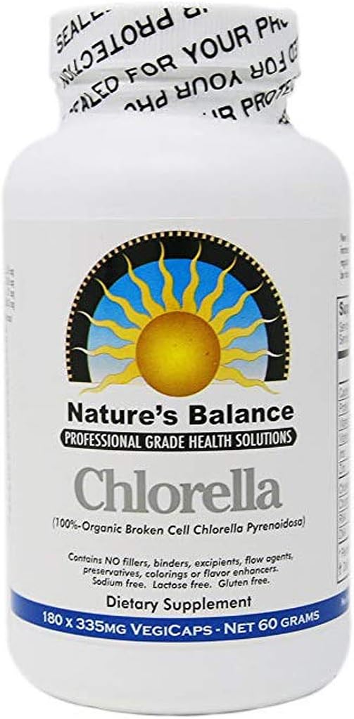 Ισορροπία της φύσης Premium Chlorella, 180 κάψουλες