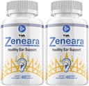 (2 Pack) Ζενεάρα - Προηγμένη Φόρμουλα Υγιεινή υποστήριξη αυτιών, την υγεία ακοής, και ευεξία, 120 κάψουλες