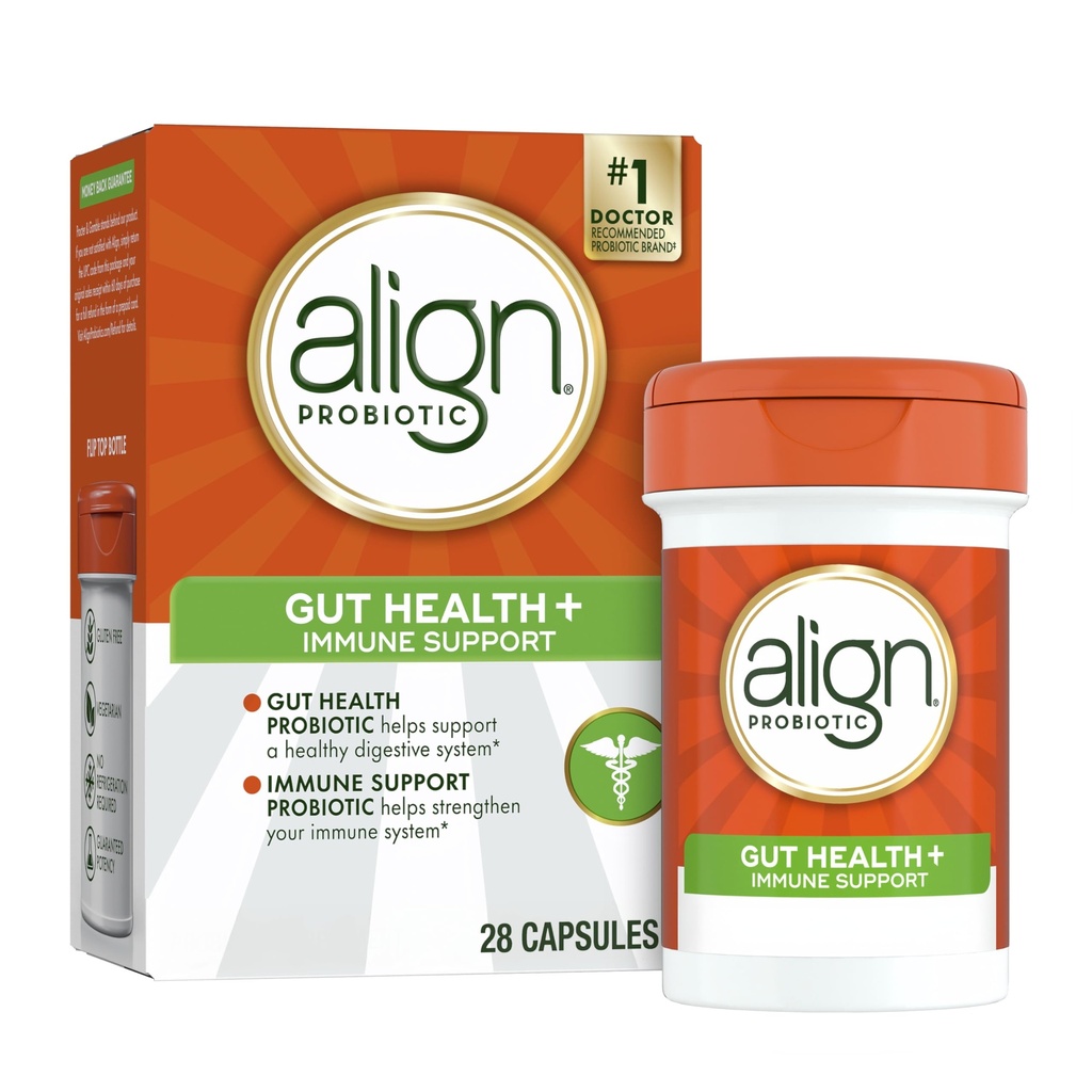 Align Gut Health & Immunity Probiyotik, Daily Digestive Support for Women and Men, Help Immune and Digestive Health, 28 Capsules