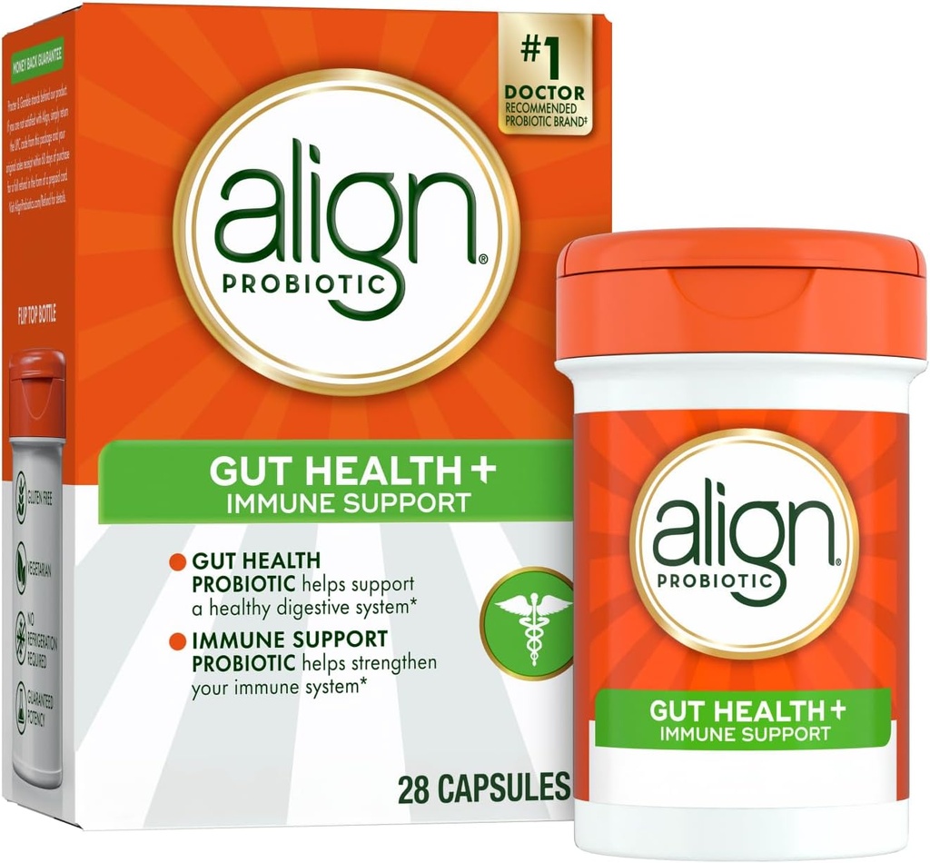 Align Gut Health & Immunity Probiyotik, Daily Digestive Support for Women and Men, Help Immune and Digestive Health, 28 Capsules