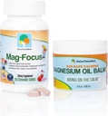 Doğal Strawberry Flavored Magnezyum Focus Supplement for Kids and Kids Magnezyum Safe Oil Balm Sche