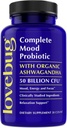 LoveBug Complete Mood Probiyotiks for Women - 50 Milyar CFU, 10 Klinik olarak Studied Strains, Lactobacillus Bifidobacterium Probiyotik with Ashwagandha Digestive Health, Mood Support Supplement, 30 Kont