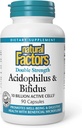 Doğal Faktörler - Asitofilus & Bifidus, Well-Being & Digestive Health, 90 Capsules