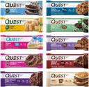 Nutrition Protein Bars, Assorted 10 Flavor Variety Pack - High Protein, Low Carb, Gluten Free, Keto Friendly - 2.12 Oz Bars - 12 Count