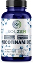 B3 Nicotinamid 500 mg Etkili Flush-Free Niacin. Enerji ATM, Hücre Regenerator, Bu Destekler Bilişsel Decline, Anti-Aging ve Yardımlar Down Carbs & Fats (100 Count)