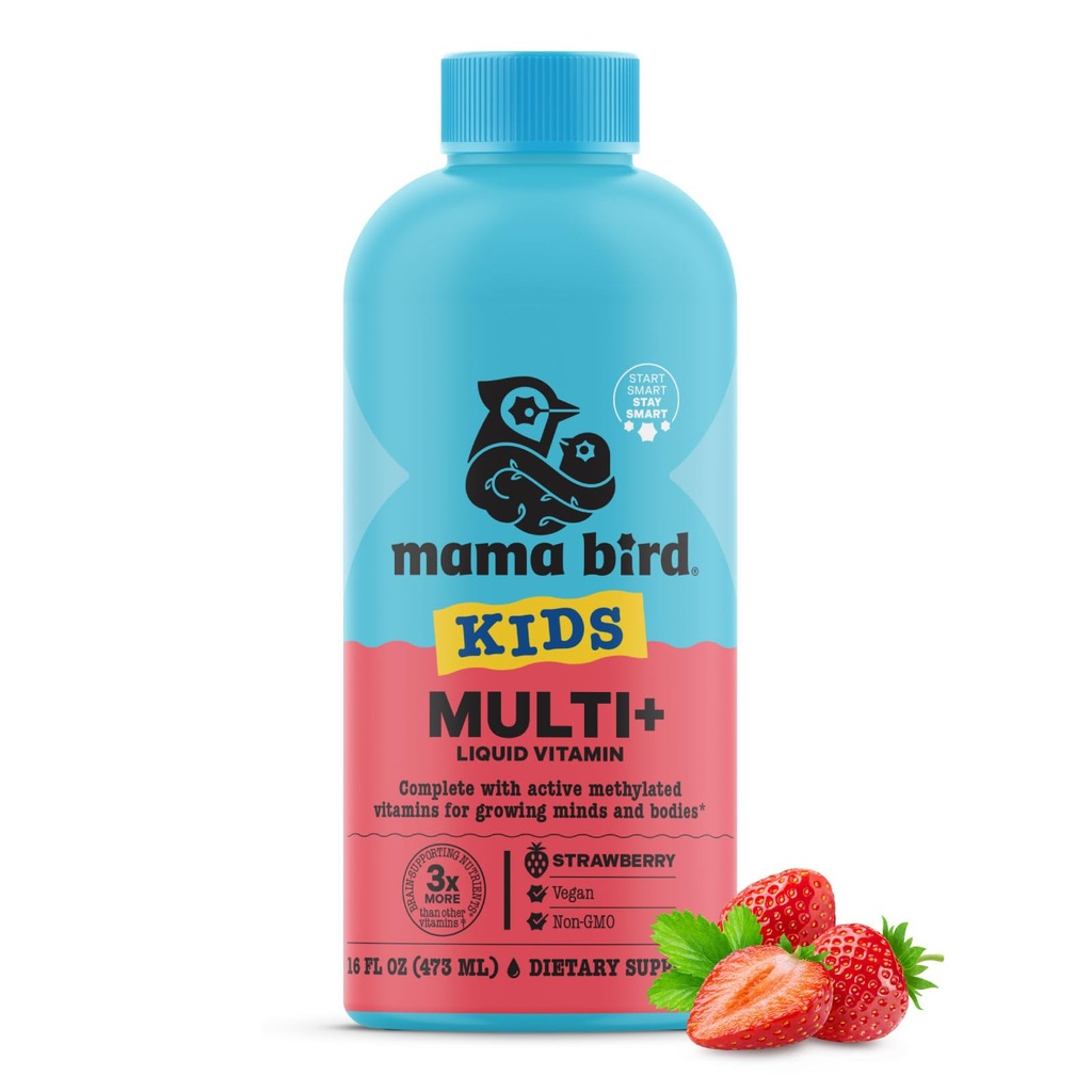 En İyi Nest Wellness Çocuklar Sıvı Çokvitamin: Medeni Vitaminler, Tüm Gıda, Vegan, B12, Gluten-Free, Non-GMO Mefoate Daily Liquid Vitamins for Kids with Immune Support -Strawberry Flavor, 16oz