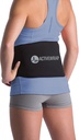 ActiveWrap - Back Ice Pack for Back Pain, Swelling, Sprain, Spasm, Stiffness and More, Reusable Ice Pack for Injuries with Compression Strap, Use for Hot and Cold Therapy, Small/Medium