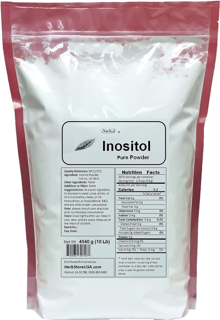 Inositol Bulk Pure Toz NF12 &COM Quality Standard (4g)