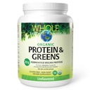 Tüm Dünya ve Doğal Faktörlerden Deniz, Organik Fermented Protein ve Yeşiller, Vegan Tüm Gıda Tamam, Unflavored, 1 lb 9 Oz