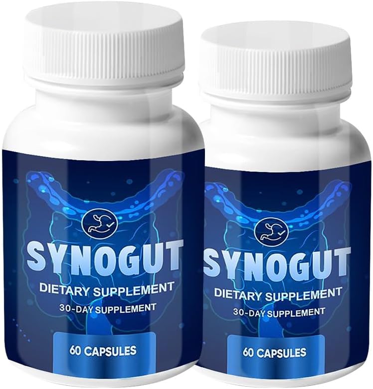 (2 Pack) Synogut - Digestive Support Gut Health (120 Capsules - 2 Ay Supply) için Synogut Pills