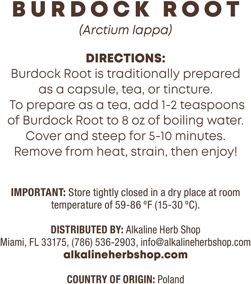 Herb Shop Just Herbs: Burdock Root