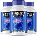 Laboratuarlar Beyin Tamamını Yeniden Geliştirmek, Beyin Organik Hafıza Destekleme Formula, Beyin Sissinin Olumsuz Etkilerini Azaltın, Beyin Fortify Memory (180 Capsules) (Pack of 3)