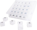 30 Day Pill Organizer, Portable Pill Squeeze για να ανοίξει, Μεγάλη Μία φορά την ημέρα για το ταξίδι, Μηνιαία για Βιταμίνες, Ιατρική, Συμπληρώματα (Clear)