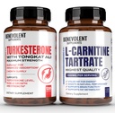 Turkesterone 8,000 mg [En yüksek boy) + Premium L-Carnitine Tartrate Supplement - Tongkat Ali ile Yüksek Apsiyon Tamam - Stamina, Lean Muscle Büyüme, Support Metabolism & Natural Ener
