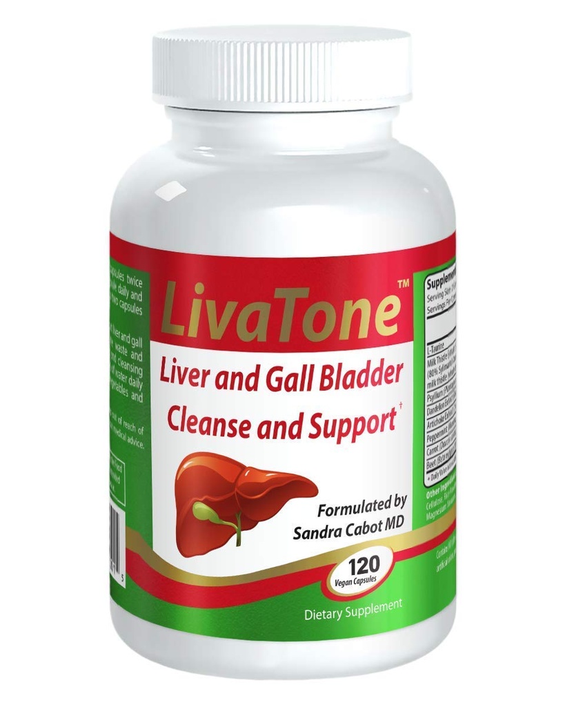Liver ve Gallbladder Cleanse – Dr. Formulated Liver Cleanse ve Detox Pills, Süt Butle & Antioksis (120 Capsules)