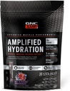 GNC AMP Güvenilirleştirilmiş Hydration Electrolyte Toz İçecek Mix | Gelişmiş Elektrolyte & Sağlıklı Digestion Kompleks | Acai Blueberry Pomegranate | 20 Kont