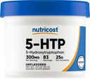 Nutricost 5-HTP Toz 25 Grams (300 mg Per Service) - Gluten Free & Non-GMO, Pure 5htp