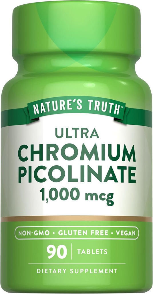 Nature's Truth Ultra Chromium Picolinate 1000mcg 