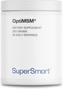 Supersmart OptiMSM (Patented & High Purity Formula) - MSM Methyl-Sulfonyl-methane Συμπλήρωμα σκόνης 