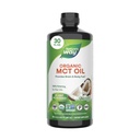 Nature's Way Organic MCT Oil, 30 Fl Oz, Brain and Body Fuel from Coconuts*, C8 Caprylic Acid ve C10 Capric Acid, Chem ve Paleo sertifikalı, Organik, Non-GMO Projesi Doğrulandı