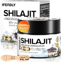 Shilajitwear, Erkekler ve Kadınlar için Shilajit Organik - 600 mg Potency Gold Grade, 85+ Trace Minerals, Fulvic & Humic Acid, Stamina için, Immunity & Strength, 83 Hizmetler (50g)