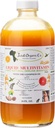 Juka's Organic Co. Liquid Multivitamin for Skin | Hair | Nails with çinko | Biotin | Baobab | Vitamin A-E |Traced Minerals, Amino Acid | Boost Immune, Energy & Digestive System in Glass Şişes 16oz