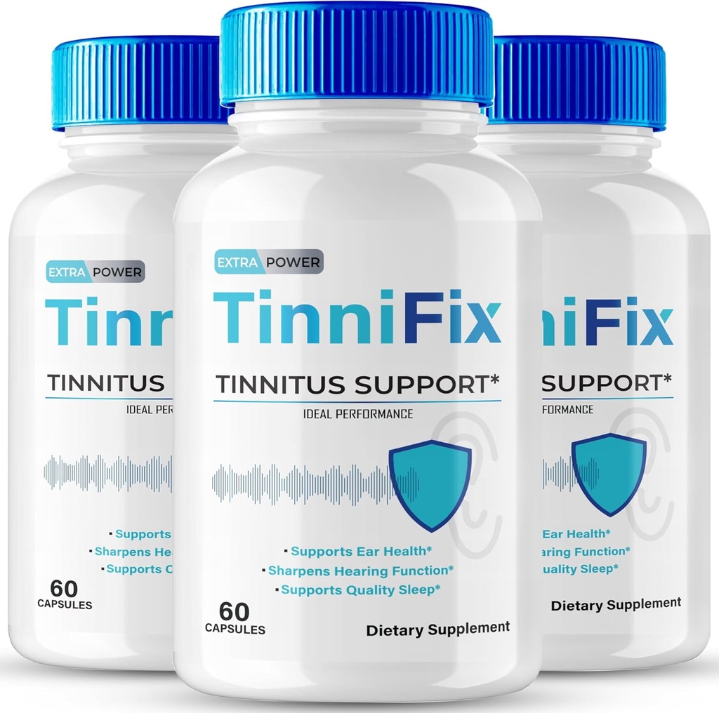 Tinniect Tinnitus Relief for Ringing Ears Capsules - Gelişmiş İşitme Supplement Support Formula Pills, Tinnifix Pills Sağlıklı İşitme, All Natural Ear Health, Tinni Fix Yorumlar (3 Pack)