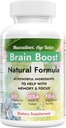 Natural Brain Supplement for Memory & Focus. 41 Herbal + Nootropic Malzemeler. Beta + Alpha Brain Waves. ABD'de yapılan Caffeine/Gluten/GMO. 60 Caps.