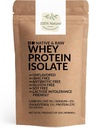 Yerli ve Raw Whey proteini, Unflavored, 0percent Carb, Low CholesterolSodium, rBGH Free, Antibiyotik Free, Gluten Free, Soy Free, Good for Keto, Paleo, and Lactose intolerance, 20 Oz