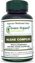 Algae, Fucoidan, Blue Green Algae, Kelp, Bladderwrack, Chlorella, Spirulina, İrlandalı Moss, Dulse, 90 VCaps, High Absorbable, Non-GMO, Gluten-Free (Single)