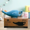 Yoga Neti Pot for Sinus & Congestion Temizlik / Mikrodalga ve Dishwasher Friendly | Leakt Dayanıklı Seramik Neti Pot| Nasal Wash Handcrafted Dayanıklı Seramik - Blue