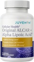 Juvenon Cellular Health | Heart, Brain Supplement with Acetyl L-Carnitine and Biotin - Supports NAD+ Function, Energy Production, Mood, Revitalized Metabolism, mental Focus & Clarity (90 Capsules)