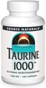 Source Naturals Taurine, Soothing Neurotransmitter*, 1000 mg - 240 Capsules